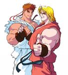 Club Capcom-Ryu and Ken.