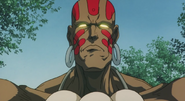 Dhalsim as he appears in the animated movie.