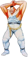 Abigail artwork from Final Fight CD.