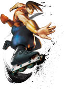 Super Street Fighter IV: Arcade Edition artwork of Yang