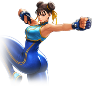 Alpha Chun-Li in The King of Fighters All Star