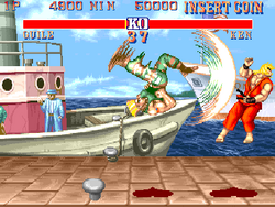 Street Fighter II (arcade) screenshot