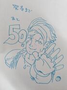 Countdown to SF6 release date sketch by Takayuki Nakayama.