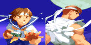 Street Fighter Alpha 2: Sakura's Ending.