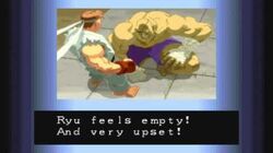 Ending for Street Fighter Alpha-Ryu(Arcade)