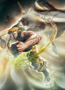 Guile's Street Fighter X Tekken art