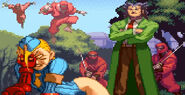 X-Men vs. Street Fighter: Cammy's Ending.