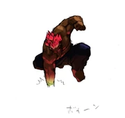 Street Fighter III: 2nd Impact: Ending art.