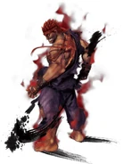 Super Street Fighter IV: Arcade Edition artwork of Evil Ryu