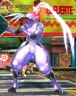 Pandora's visual effects on a character