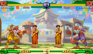 SFA3Sally.png (36 KB) Sally in Street Fighter Alpha 3 Here, the copy of Sally on the left roots for Player 1 while the copy of Sally on the right roots for Player 2.