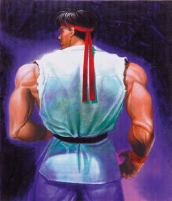 Ryu artwork #9, Street Fighter 2