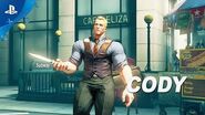 Street Fighter V Arcade Edition – Cody Gameplay Trailer PS4