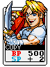 Cody's card in SNK vs. Capcom: Card Fighters Clash