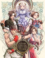 CFC Combo cover.jpg (300 KB) Capcom Fighting Collection 1+2 Combo Pack cover illustration by Hinanana.