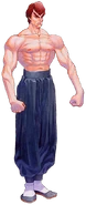Fei Long artwork for Super Street Fighter II.