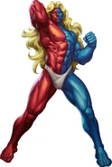 Gill in Street Fighter III: Third Strike Online Edition.