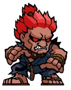 Street Fighter: Puzzle Spirits: Artwork by Kinoshita Reiko.