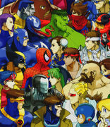 Marvel vs Capcom 2: Artwork by Bengus.