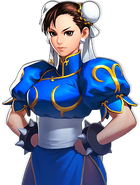 Chun-Li in Street Fighter Duel.