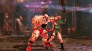 Zangief's Light, Medium, Heavy, and EX Screw Pile Driver against Cammy in Street Fighter V.