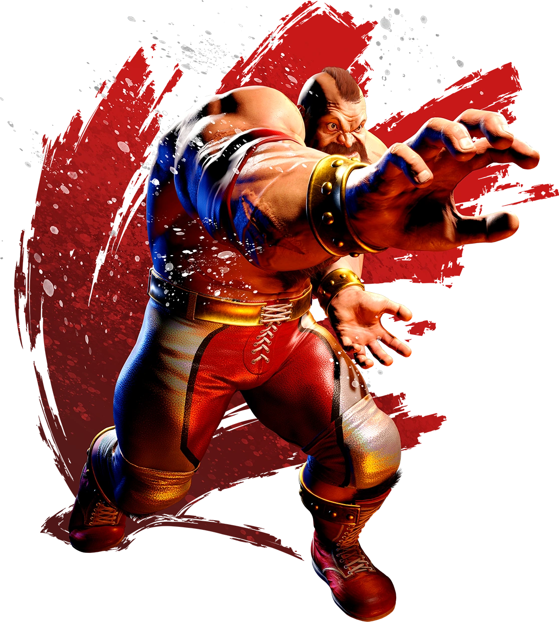 WarpZone - O texto em russo no fundo do cenario de Zangief em