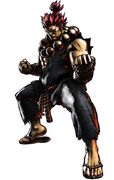 Akuma in Ultimate Marvel vs. Capcom 3.