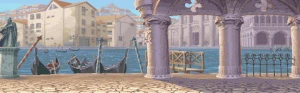 Escenario de Rose en Street Fighter Alpha 2.