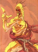 Street fighter III character art