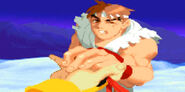 Street Fighter Alpha 2: Ken's Ending.