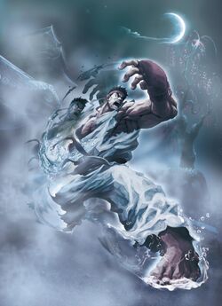 Download wallpaper art, fighters, Kazuya Mishima, namco, Heihachi