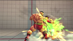 Zangief really doesn't need Green Hand now that he can Drive Rush