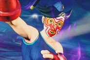 Xiayu's appearance in Street Fighter V's A Shadow Falls.