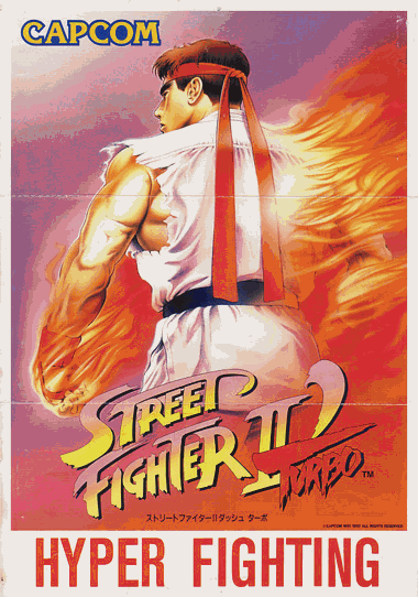 street fighter 2 poster