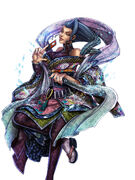 Rose in Japanese social game Onimusha Soul.