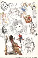 Street Fighter 15th anniversary art (Sakura)