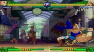 Hooligan Suplex in Street Fighter Alpha III.
