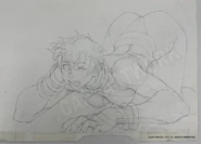 Lose screen concept art by Kinu Nishimura.