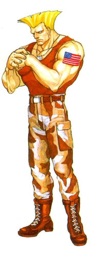 Guile artwork #2, Street Fighter 4