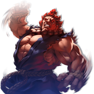 Akuma in Street Fighter: Duel.