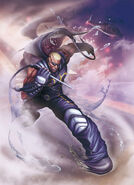 Raven's official SFxTekken art.