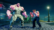 Abigail's Uncharged, Charged, and Fully Charged Metro Crash against Guile.