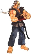 1997 appearance. This directly inspired Gouken's look.