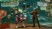 Chun-Li's Normal and EX Air Hyakuretsukyaku in Street Fighter V