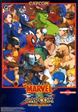Capa marvel vs capcom clash of super heroes