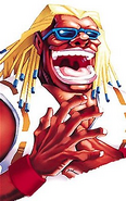 Damnd's character select portrait from Final Fight Revenge.