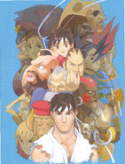 Street Fighter Alpha 2: Promotional art by Bengus.