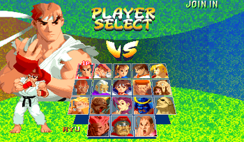 SFA2 characters