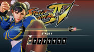 Chun-Li in Street Fighter V: Arcade Edition's Street Fighter IV Arcade Mode path.