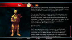 Oro, Street Fighter Wiki